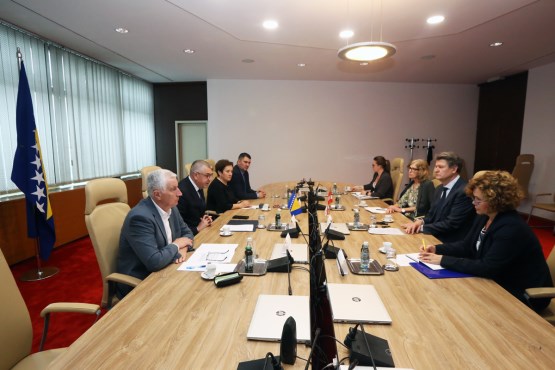Članovi oba doma Parlamentarne skupštine BiH razgovarali sa poslanikom u Nacionalnom vijeću Republike Austrije